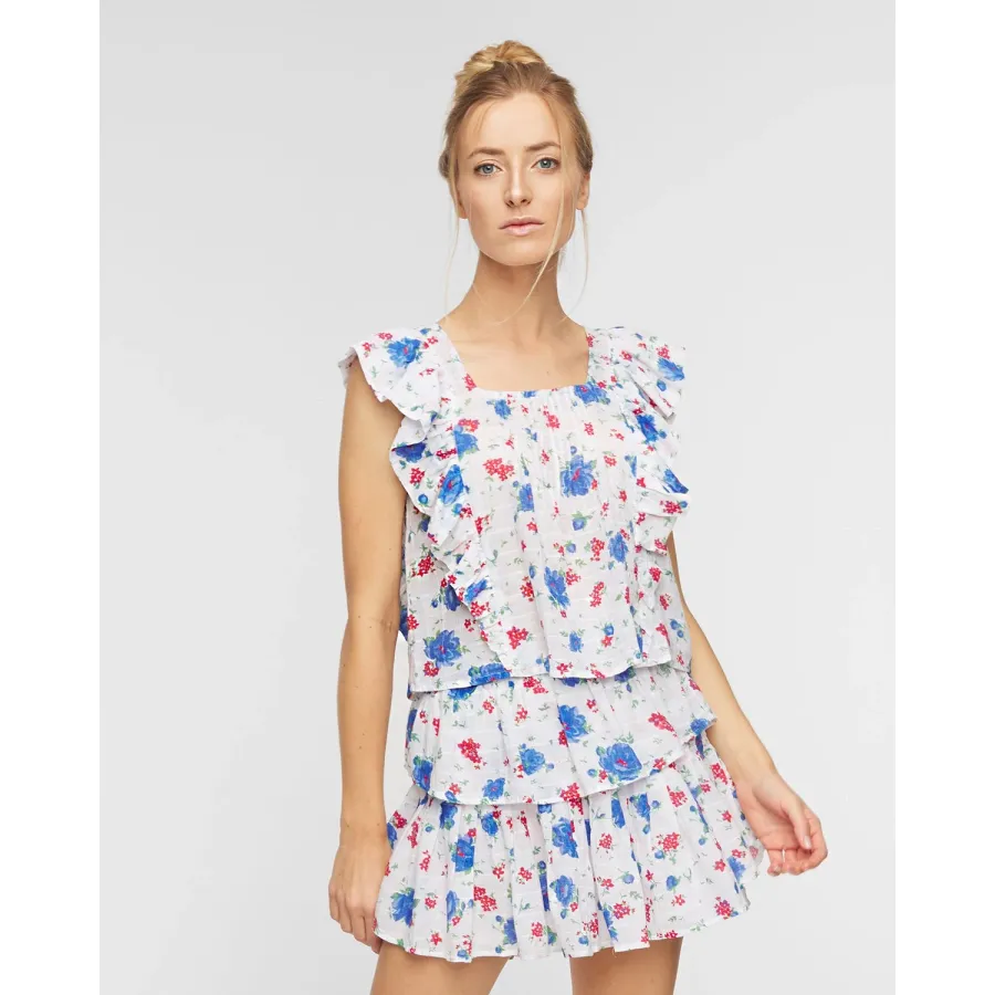 obrazek 1 Spódniczka Loveshackfancy Ruffle LoveShackFancy