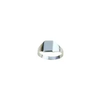 Picture Unique men's dial ring with satin print