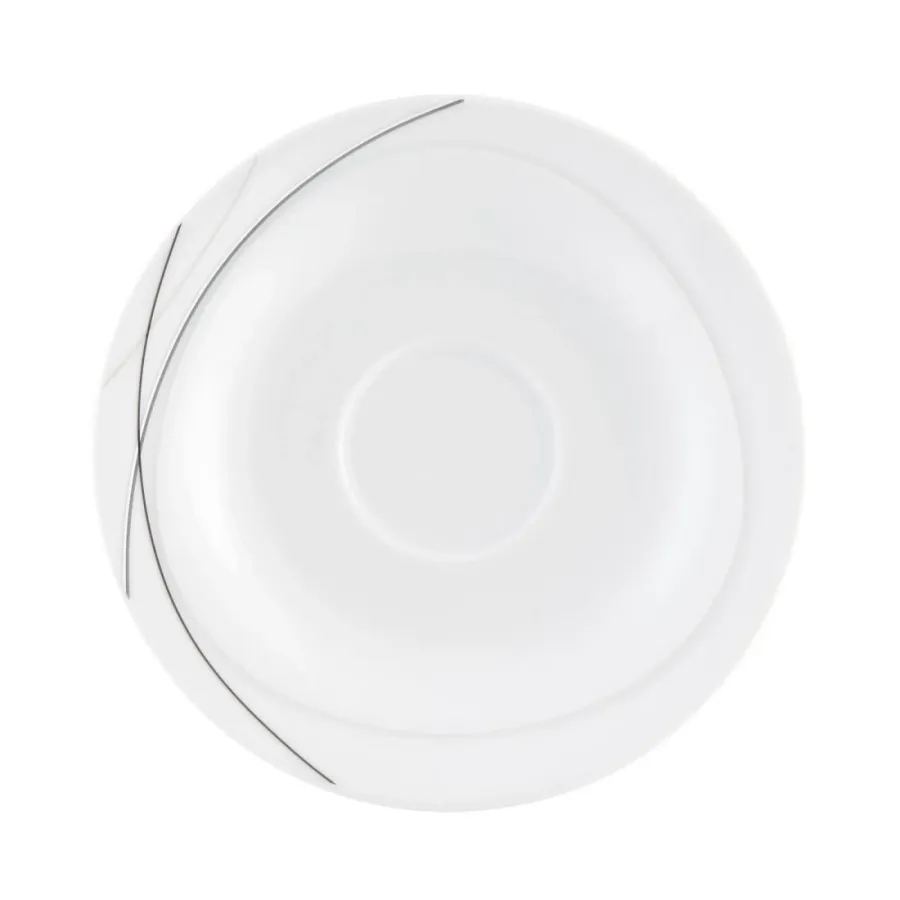 obrazek 1 Piękny porcelanowy spodek 16 cm na filiżankę - Seltmann Weiden