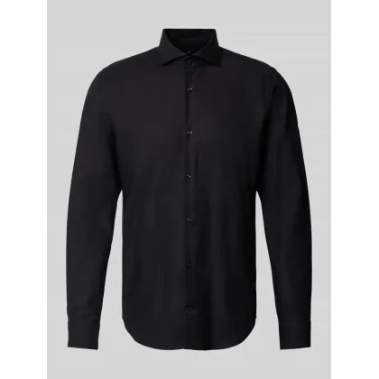 Zdjęcie Koszula biznesowa o kroju slim fit z fakturowanym wzorem