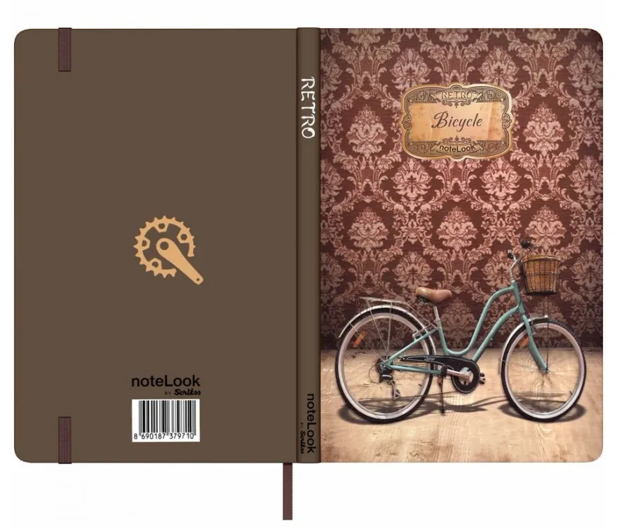obrazek 5 Niezwykły notes w charakterze retro - formaty B5, A6, A7