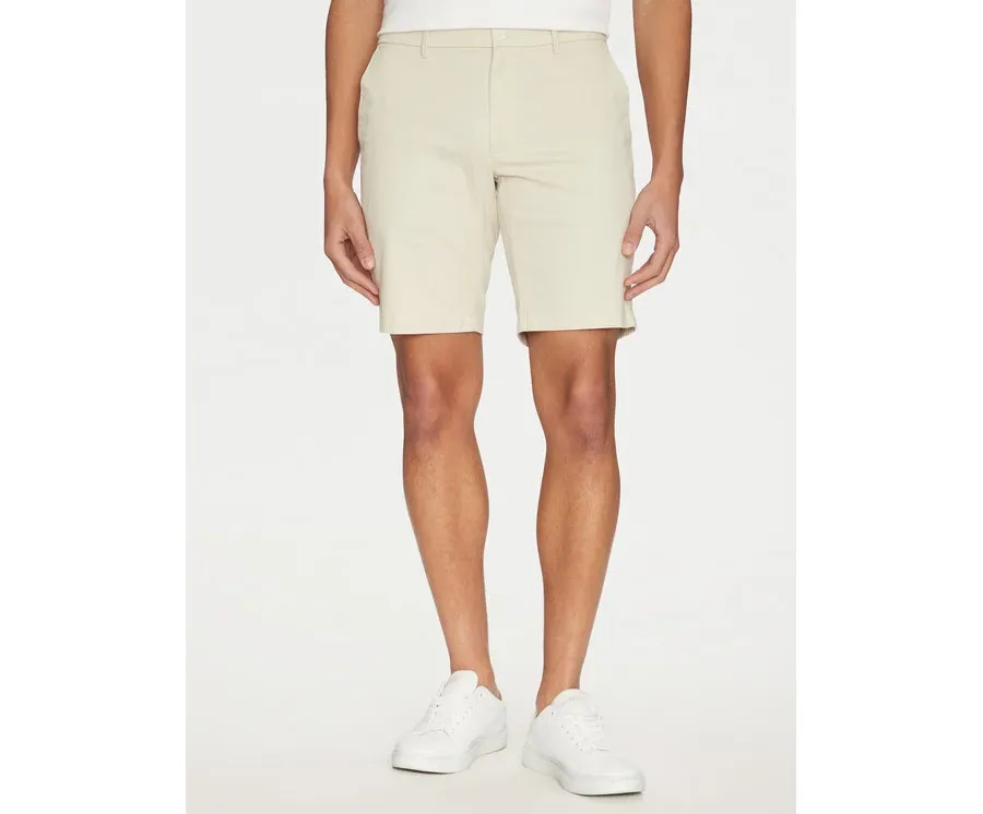 obrazek 1 Calvin Klein Szorty materiałowe Modern Twill K10K114063 Beżowy Slim Fit