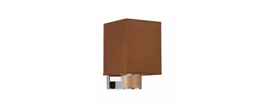 picture 1  Orginal and exclusive lamp with warm orange lampshade