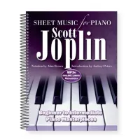 Zdjęcie Poradnik Scott Joplin: Nuty na fortepian - Flame Tree Publishing