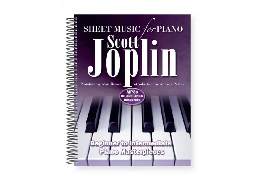 obrazek 1 Poradnik Scott Joplin: Nuty na fortepian - Flame Tree Publishing