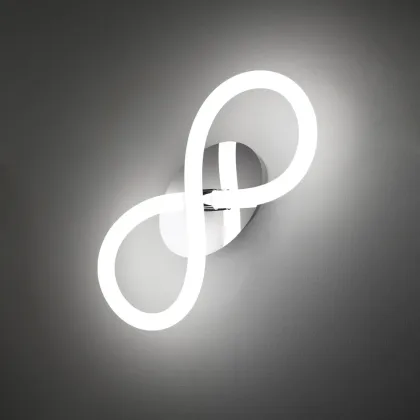Zdjęcie Unikatowe oświetlenie do domu - kinkiet, lampa ścienna Line 41 cm
