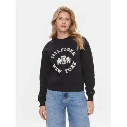 Zdjęcie Tommy Hilfiger Bluza Varsity WW0WW39805 Granatowy Regular Fit