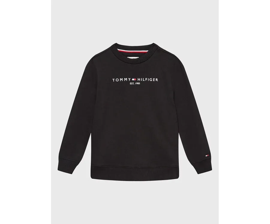 obrazek 1 Tommy Hilfiger Bluza Essential KS0KS00212 M Czarny Regular Fit