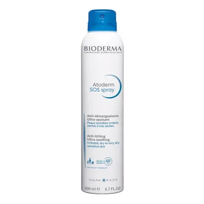 Zdjęcie Bioderma Atoderm SOS Spray do ciała łagodzący świąd 200 ml
