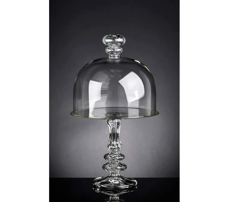 picture 1 Luxurious plateau with cover of clear pyrex