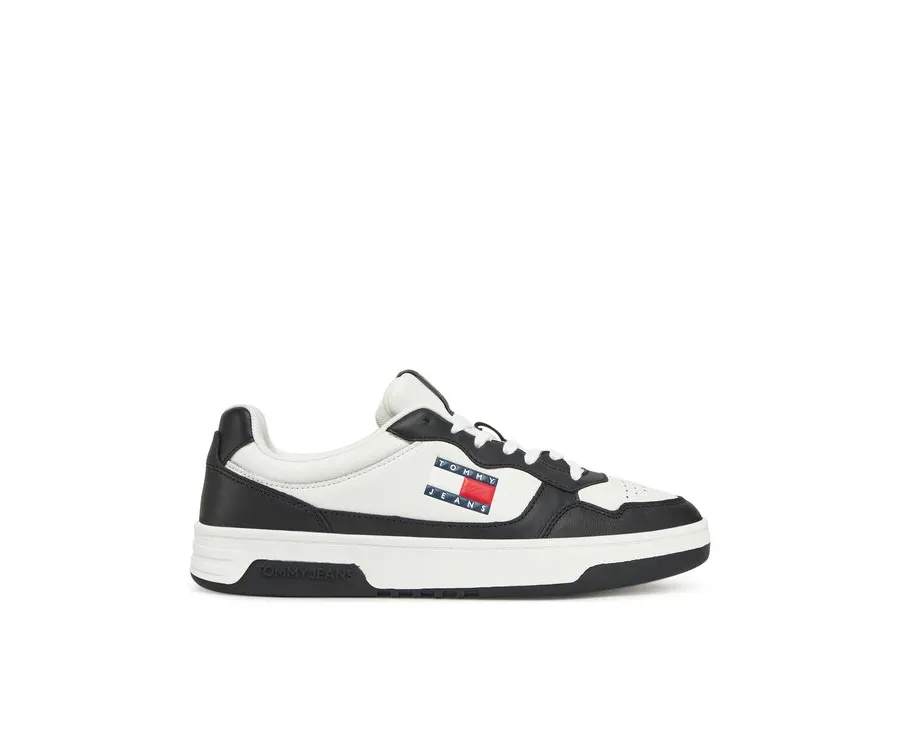 obrazek 1 Tommy Jeans Sneakersy (New) Tjm Cupsole Leather Ess EM0EM01443 Biały