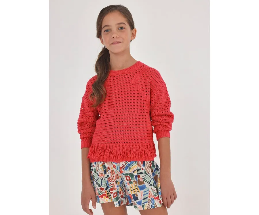 obrazek 1 Mayoral Sweter 6330 Koralowy