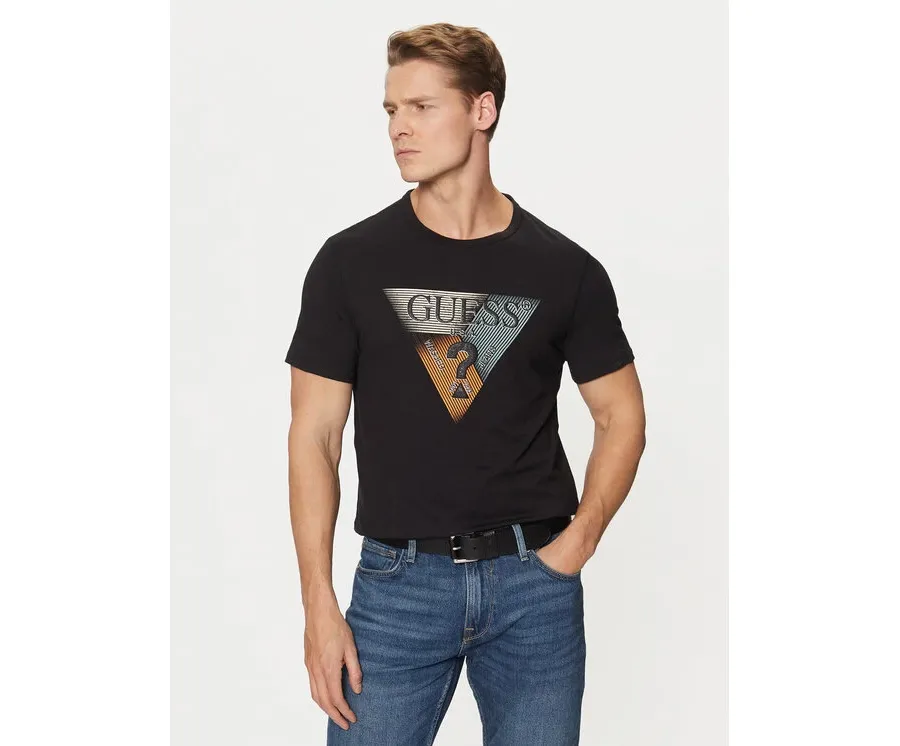 obrazek 1 Guess T-Shirt M5RI14 J1314 Czarny Slim Fit