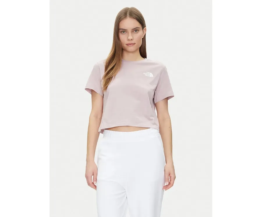 obrazek 1 The North Face T-Shirt NF0A87U40SO1 Różowy Oversize