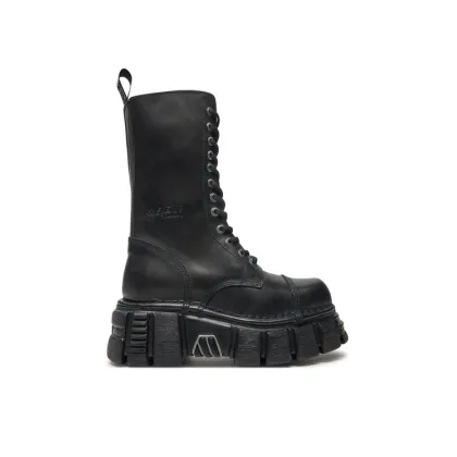 Zdjęcie NEW ROCK Glany M-MILI211-C14 Czarny