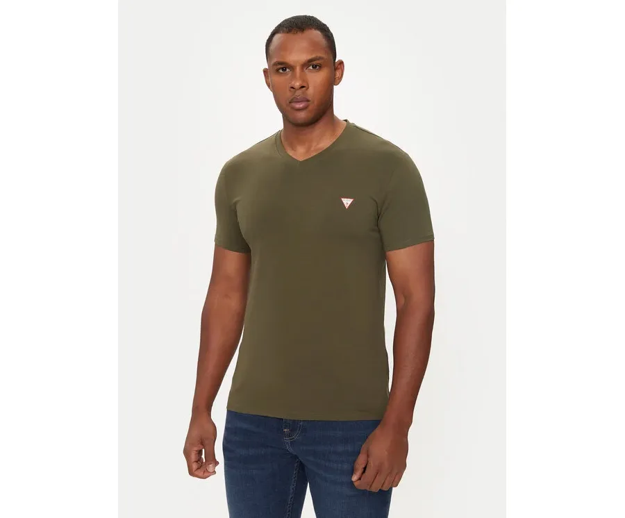 obrazek 1 Guess T-Shirt M2YI32 J1314 Zielony Slim Fit