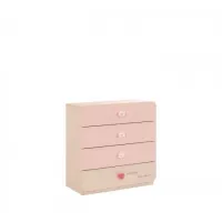 Zdjęcie Śliczna komoda do pokoiku dziewczęcego - Cilek