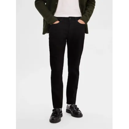 Zdjęcie Selected Homme Chinosy 16090492 Czarny Slim Tapered Fit