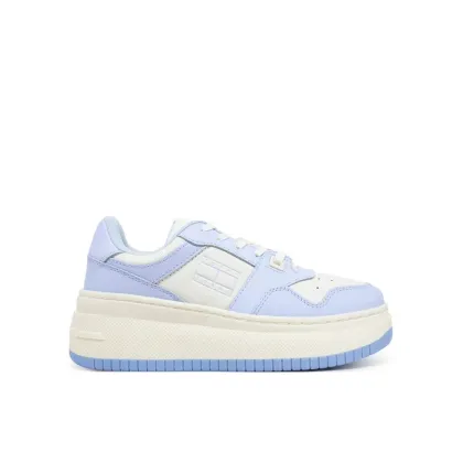 Zdjęcie Tommy Jeans Sneakersy Tjw Retro Basket Flatform Ess EN0EN02506 Błękitny