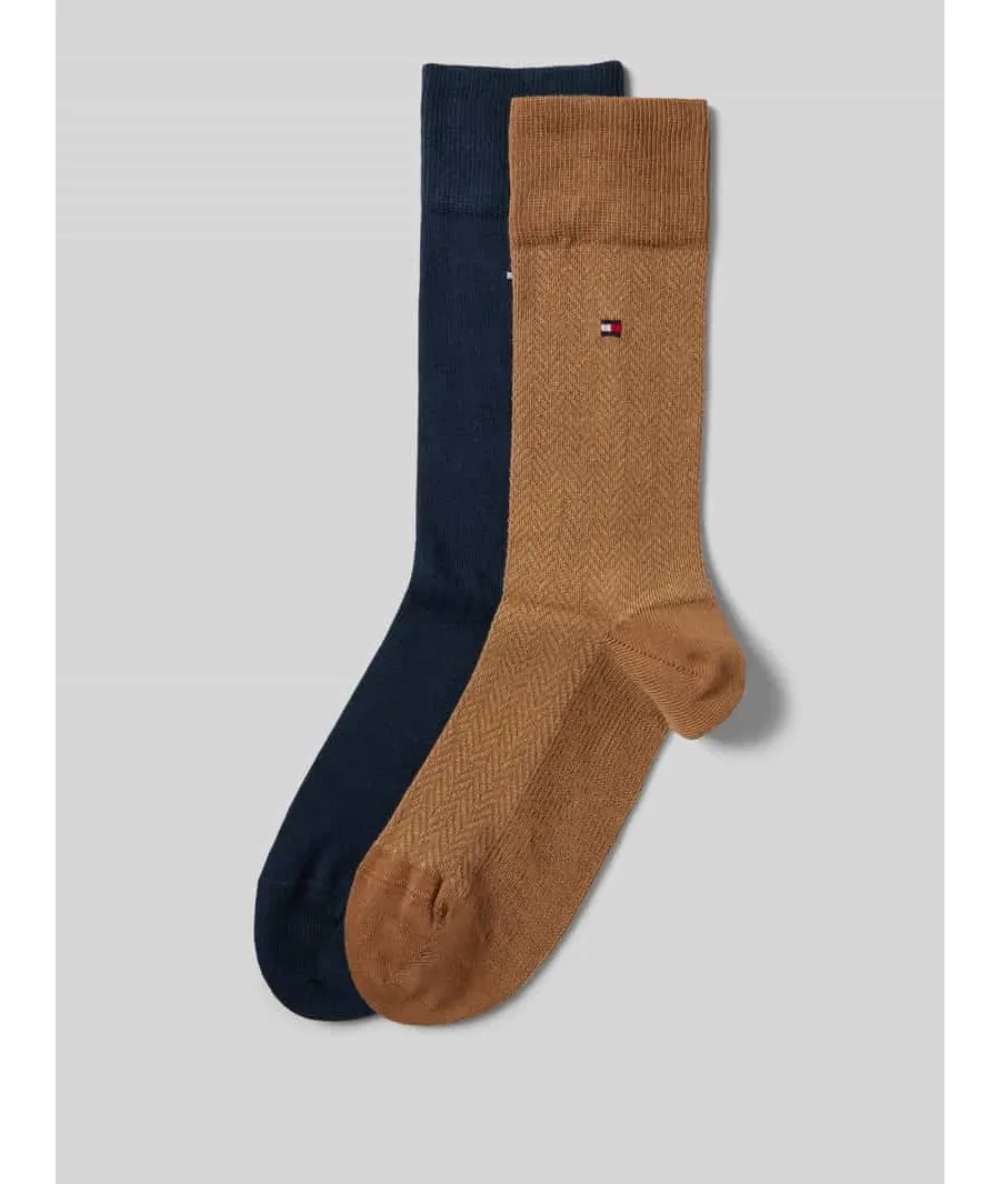 obrazek 1 Skarpety z detalem z logo w zestawie 2 szt.