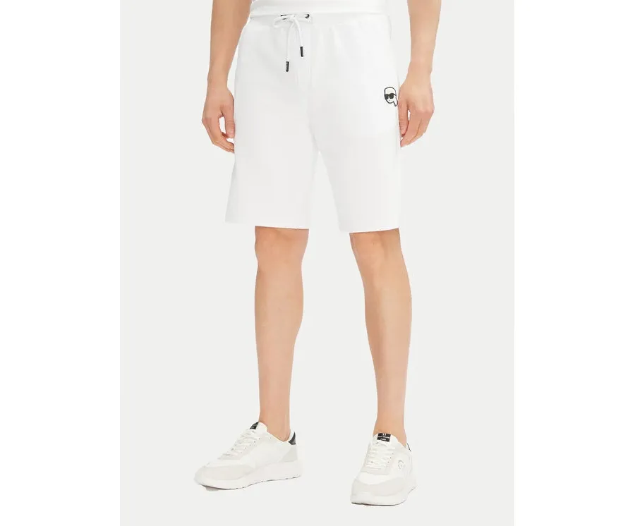 obrazek 1 KARL LAGERFELD Szorty sportowe 705014 552900 Biały Regular Fit