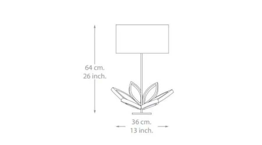 obrazek 2 Stylowa lampa z marmurową podstawą na biurko