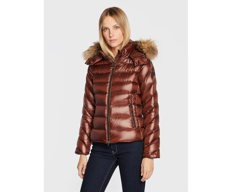 obrazek 1 Hetregó Kurtka puchowa Holly 8M710M 22WD04 Brązowy Regular Fit