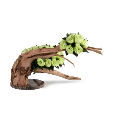 Zdjęcie Wyjątkowa dekoracja – Bonsai ze stabilizowanymi różami