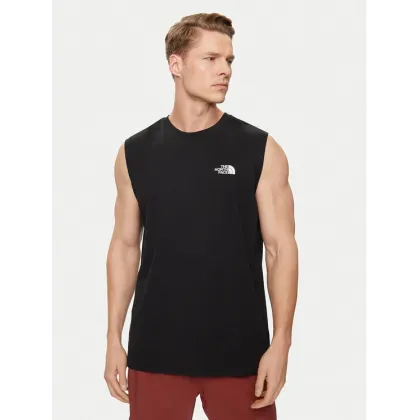Zdjęcie The North Face Tank top Simple Dome NF0A87R3 Czarny Regular Fit
