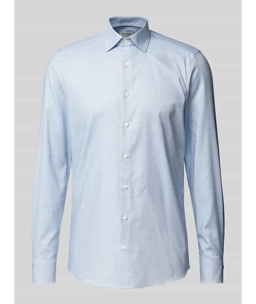 obrazek 1 Koszula biznesowa o kroju regular fit z kołnierzykiem typu kent