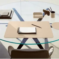 Picture High-quality beige Hermes desk pad in 4 sizes