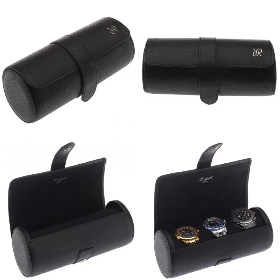 picture 4 Prestigious leather case for 3 watches in various colours - Luxury Products