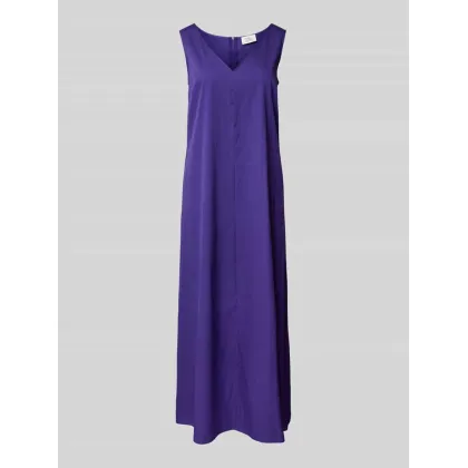 Zdjęcie Sukienka midi z dekoltem w serek