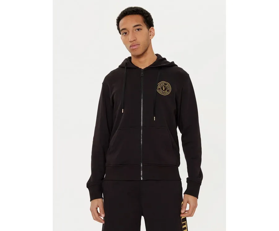 obrazek 1 Versace Jeans Couture Bluza 78GAIT00 Czarny Regular Fit