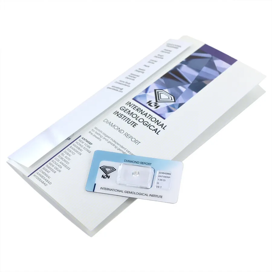 obrazek 2 Certyfikowany diament w blistrze - 1,50 karata