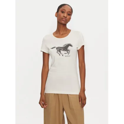 Zdjęcie Mustang T-Shirt Loa 1015450 Biały Slim Fit