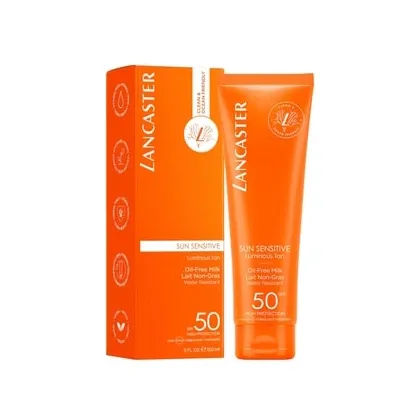 Zdjęcie Lancaster Clean Sun Sensitive Oil Free Body Milk SPF 50 Mleczko do opalania 150 ml