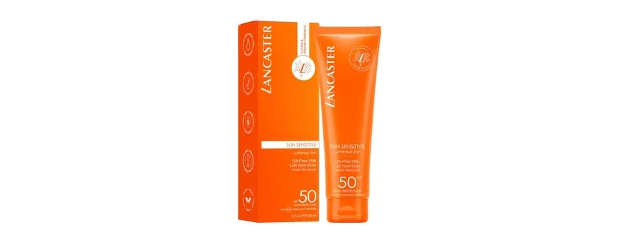 obrazek 1 Lancaster Clean Sun Sensitive Oil Free Body Milk SPF 50 Mleczko do opalania 150 ml