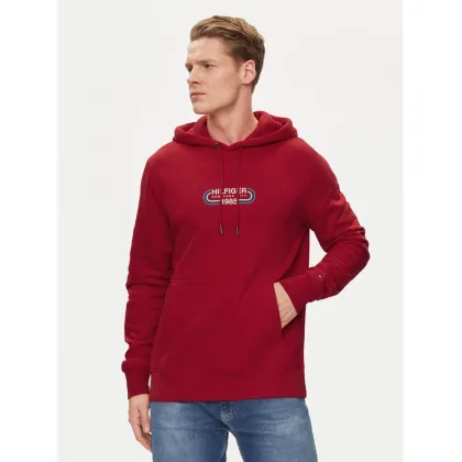 Zdjęcie Tommy Hilfiger Bluza Track Graphic MW0MW34445 Czerwony Regular Fit