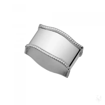 Picture Decorated silver napkin ring - Zaramella Argenti