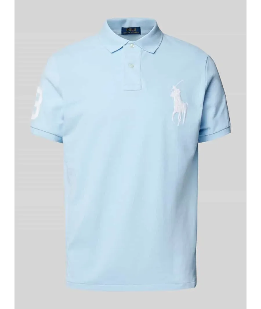 obrazek 1 Koszulka polo o kroju regular fit z wyhaftowanym logo