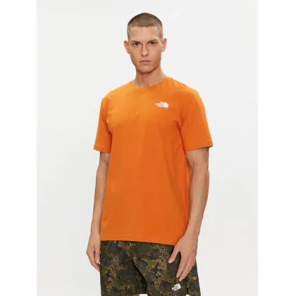 Zdjęcie The North Face T-Shirt Redbox NF0A87NV Pomarańczowy Regular Fit