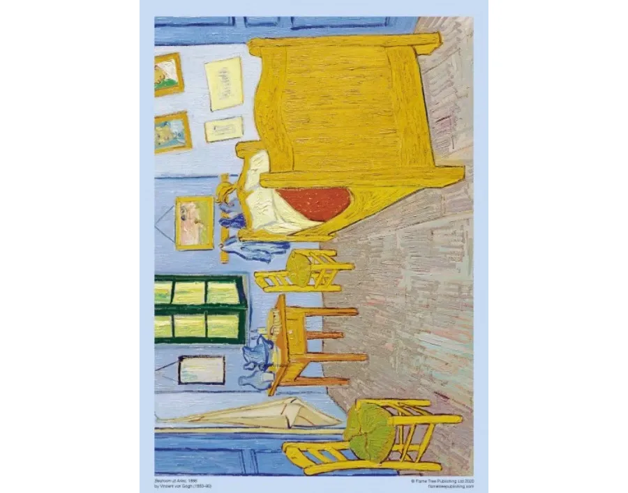 obrazek 3 Puzzle dla dorosłych Vincent van Gogh: Sypialnia w Arles - Flame Tree Publishing