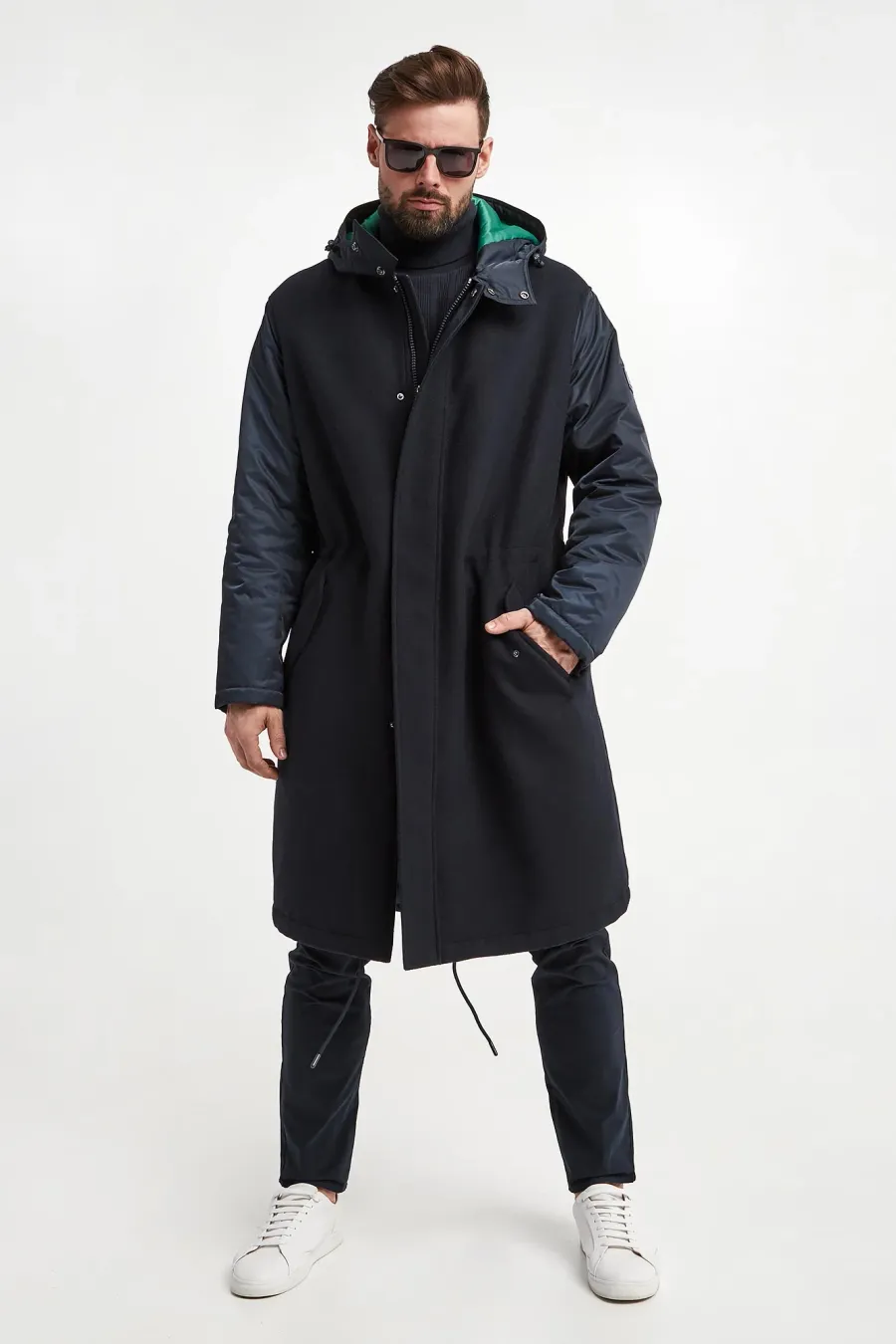 obrazek 1 Płaszcz męski wełniany ARMANI EXCHANGE Armani Exchange