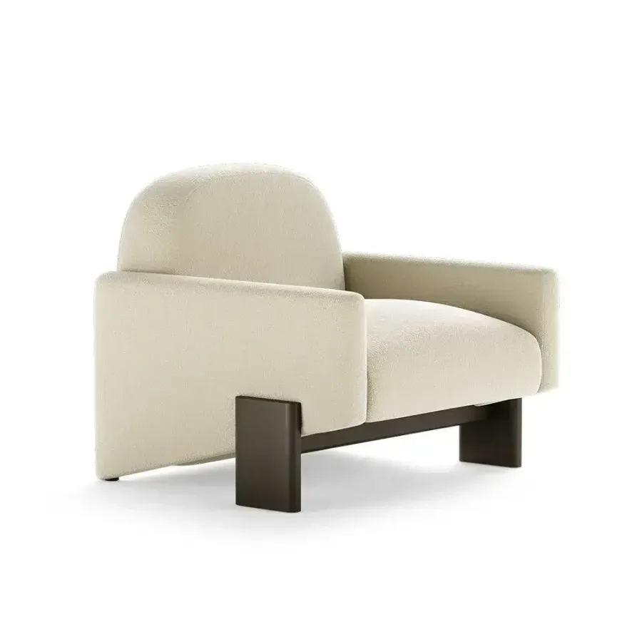 obrazek 1 Gustowny minimalistyczny fotel do salonu - Sakura