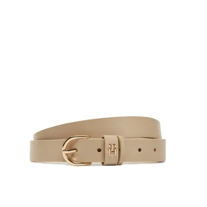 Zdjęcie Tommy Hilfiger Pasek Damski Essential Effortless 2.5 AW0AW16836 Beżowy