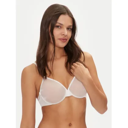 Zdjęcie Gossard Biustonosz z fiszbiną Glossies Sheer Moulded 6271 Biały