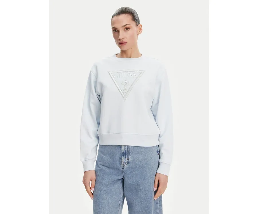 obrazek 1 Guess Bluza W5GQ12 KBKM0 Błękitny Regular Fit