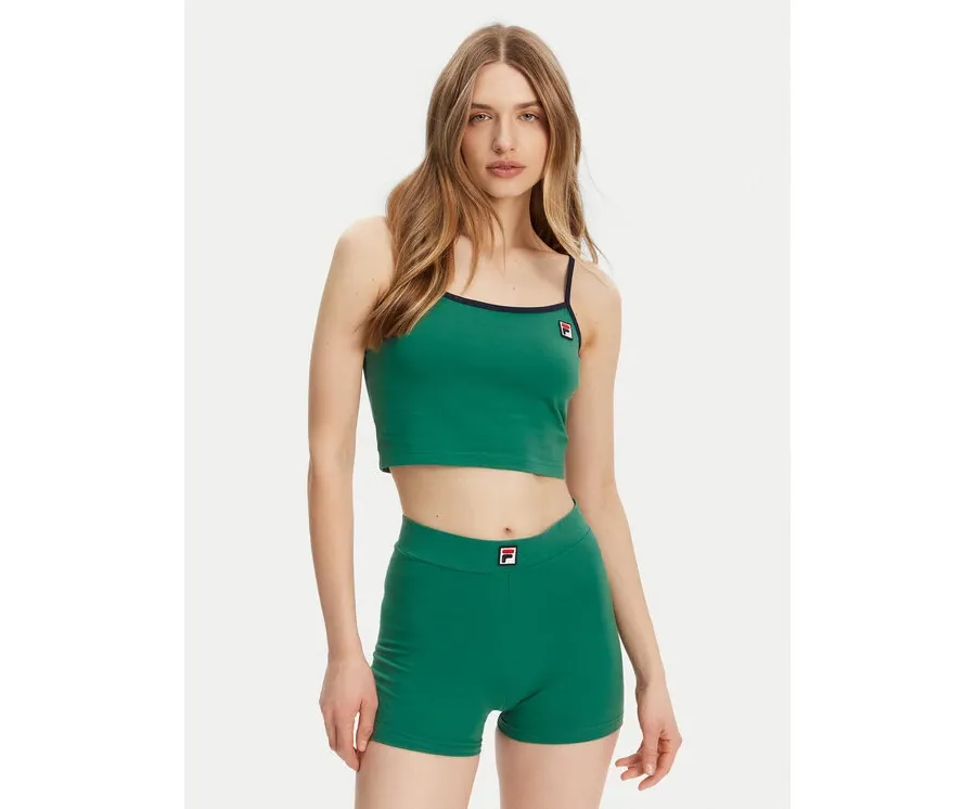 obrazek 1 Fila Top Lissey FAW1028 Zielony Cropped Fit