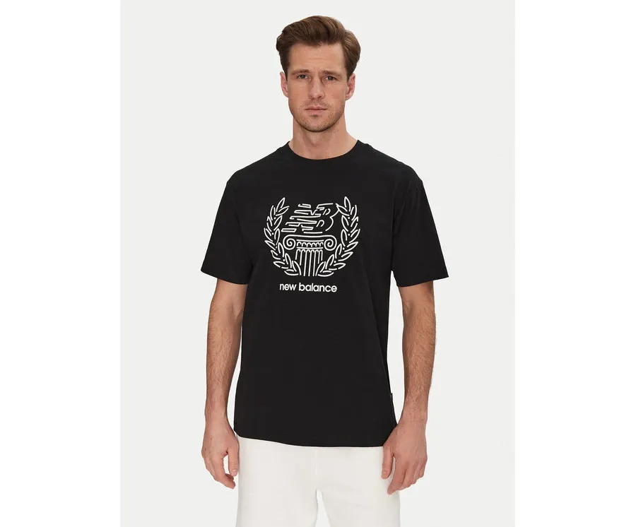 obrazek 1 New Balance T-Shirt MT51974 Czarny Relaxed Fit